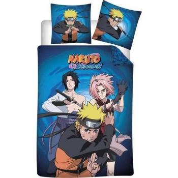 Funda Nórdica Reversible Naruto Microfibra 140x200 cm con Funda de Cojín 63x63 cm para Cama 90 o 105 cm