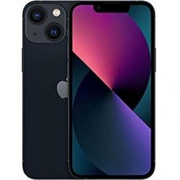 Apple iPhone 13 Mini, Medianoche, 256GB, Pantalla Super Retina XDR de 5.4, Chip A15 Bionic, Cámara Dual de 12MP