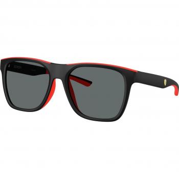 Scuderia Ferrari Unisex Polarized Square Sunglasses FZ6013D 504/81 Black Grey
