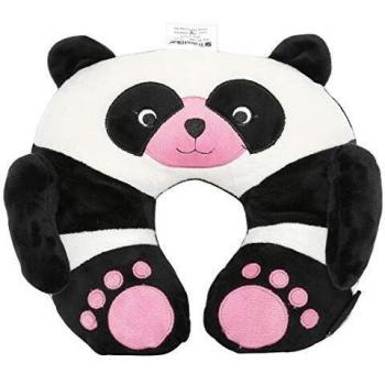 Travel Blue Kinder-Nackenkissen Chi Chi Der Panda Reisekissen Flauschiges Reisezubehör Bequem & erholsam Almohada de Viaje, 28 cm,