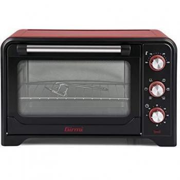 Forno Eléctrico Ventilado Girmi FE30, 30 Litros, 1600W, Luz Interna, Timer y Termostato Regulable