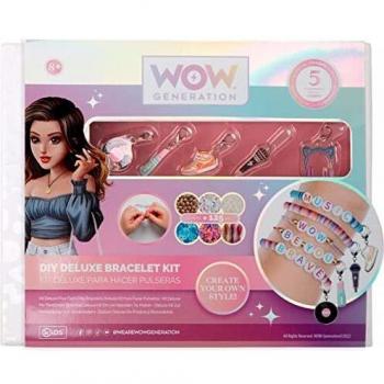 Kit creaccioÛn pulseras deluxe con 5 charms de metal de Wow Generation