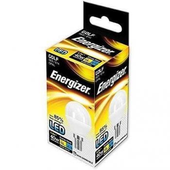 Energizer SES pelota de golf E14 6 W bombilla LED, 40 W de repuesto tradicional, 470 Lumens - luz blanca cálida, E14