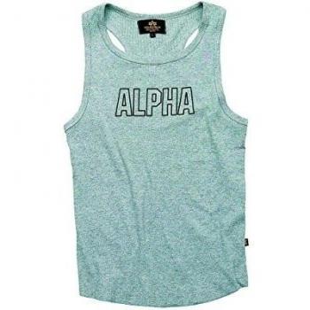 Alpha Industries Tank Top Track Tank, Farbe:grey heather;Größe:2XL