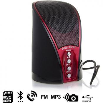 Altavoz bluetooth diseño curvo WS-133