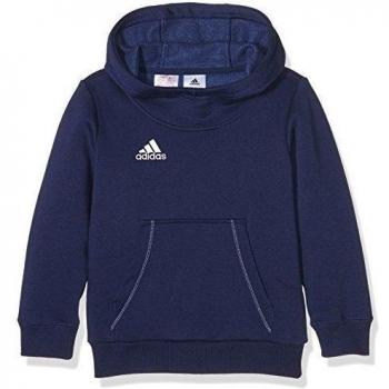adidas COREF Hoody Y - Sudadera para niño, color azul marino / blanco, talla 116