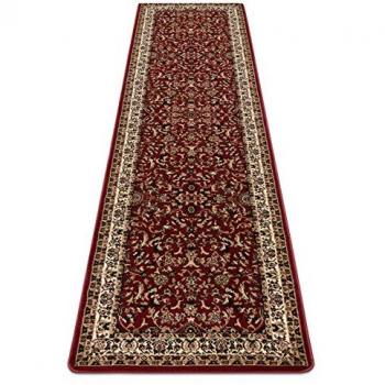 Alfombra Pasillo Royal ADR Modelo 1745 Burdeos Clásica 60x200 cm