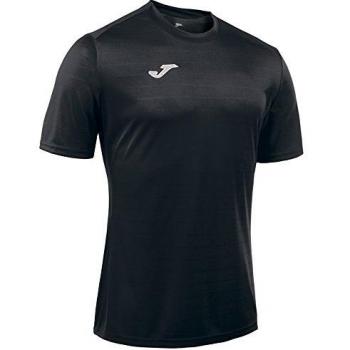 Joma 100417.100 - Camiseta de equipación de manga corta para hombre, color negro, talla 4XS-3XS