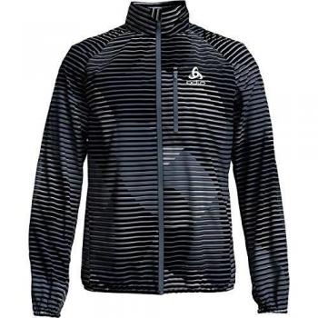 Odlo Jacke Zeroweight Chaqueta para Hombre, Porcelana Azul – AOP SS20, Small