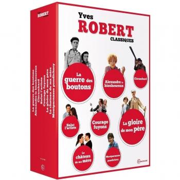 Yves Robert Classiques : La guerre des boutons + Alexandre le bienheureux + Clérambard + Salut l'artiste + Courage fuyons + La gloire de mon père + Le château de ma mère + Montparnasse Pondichéry [Francia] [DVD]