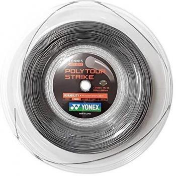YONEX Unisex - Cuerda de Tenis de Poli para Adultos, 200 m, Color Gris Oscuro
