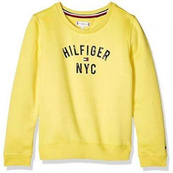 Tommy Hilfiger Essential Crew Sweatshirt Sudadera, Amarillo