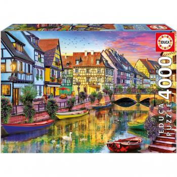 Puzzle 4.000 Piezas Canal Colmar Francia
