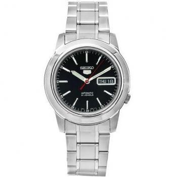 Seiko Mens Analogue Automatic Watch with Stainless Steel Strap SNKE53K1