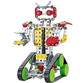 ColorBaby - Robot mecano metal, 262 piezas Smart Theory