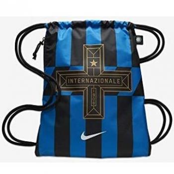 NIKE Inter Nk Stadium Gmsk Gym Sack, Hombre, Blue Spark/Black/Black, MISC