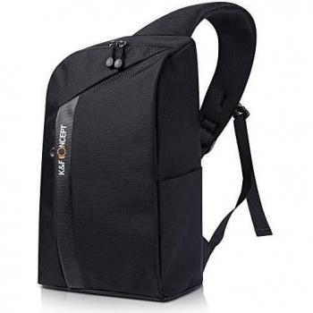 K&F Concept Bolsa Bandolera para Cámara Reflex Canon Nikon Sony Pentax, Accesorios y 13.3 Laptop
