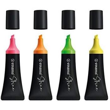 STABILO Shine marcador fluorescente 45 pieza(s) Punta de cincel Multicolor