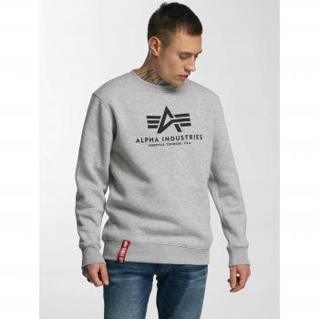 Sudadera Básica Alpha Industries para Hombre, Variedad de Color y Talla, Ajuste Regular, Material 80% Algodón y 20% Poliéster