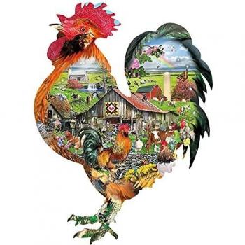 SunsOut Rule the Roost 1000-Piece Puzzle by Lori Schory