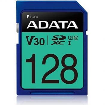 ADATA Premier Pro SDXC 128GB UHS-I Clase 10 V30 U3 ASDX128GUI3V30S-R