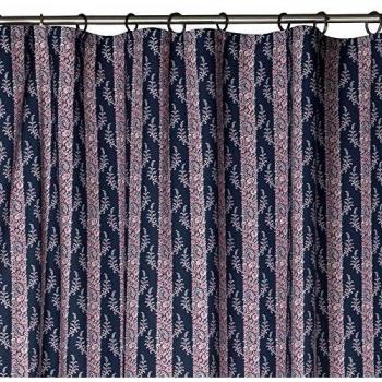 Paul & Joe by Madura 13351 - Cortina con cinta Mayflower cortina azul y rojo 200 x 270 cm