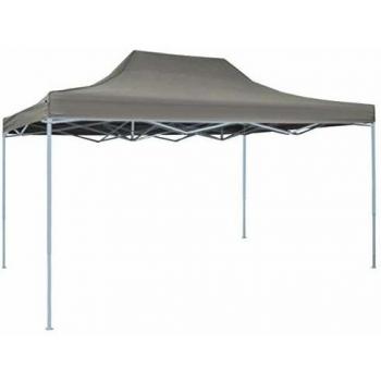 vidaXL Foldable Tent Pop-Up 3x4.5 m Anthracite