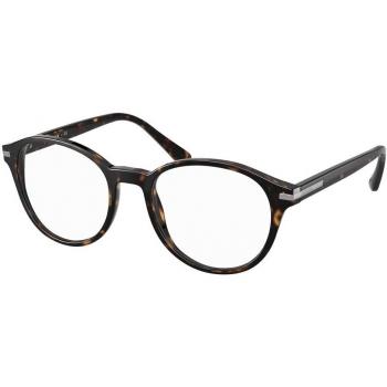 Prada PR 13WVF Asian Fit 2AU1O1 Gafas Recetadas para Hombre Tortoiseshell