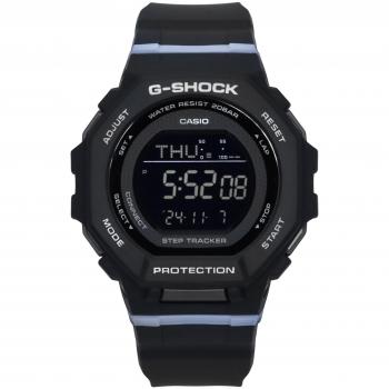 Casio G-Shock G-Squad Black Bio-Based Resin Women's Digital Quartz Watch with Smartphone Link and 200M Water Resistance