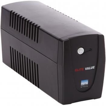 Nitram Elite Value 1000VA - Ondulador, Color Negro