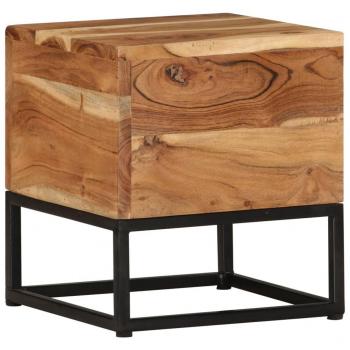 Recycled Solid Acacia Wood Console Table 47.2x11.8x29.5