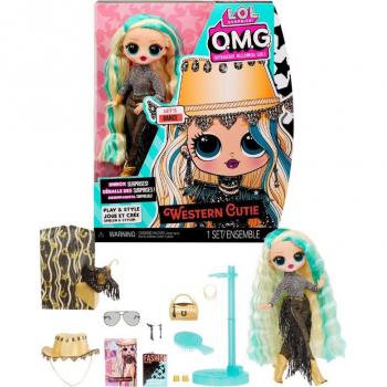 Muñeca LOL Surprise! Western Cutie - Muñeca coleccionable con estilo vaquero, incluye accesorios temáticos, sorpresa en cada paquete, diseño colorido y detalles únicos