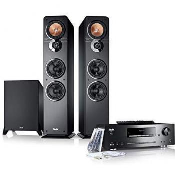 Altavoces Estéreo Teufel Ultima 40 Kombo Power Edition Negro HiFi de Alta Gama con Tweeter, Woofer y Subwoofer