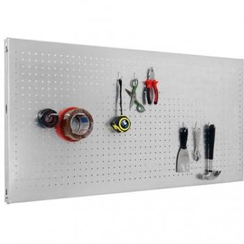 Panel Herramientas Pared Simon Rack 1500x600 mm Galvanizado con 8 Ganchos - Panelclick 90 x 60 x 3,5 cm