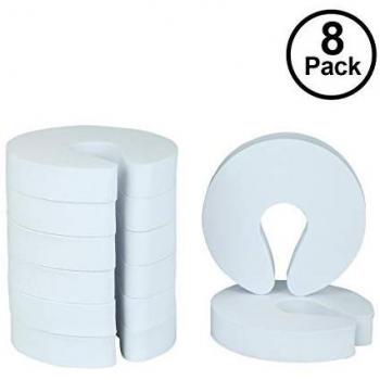 Luchild 8pcs Tope Clip Protector Puerta Dedos Espuma Tope Puerta Bebe Seguridad Puertas Niños