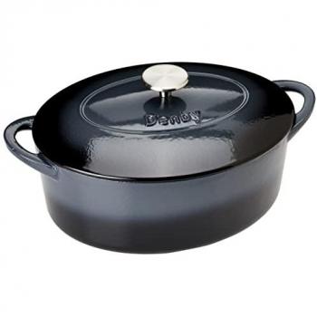 Denby Halo Cast Iron 28cm Oval Casserole