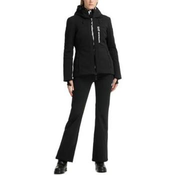 Emporio Armani EA7 Women's 7-Piece Black Ski Suit with Hood, Size S