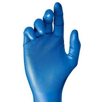 JUBA Guante desech. nitrilo Azul und t/9, 50 Unidad