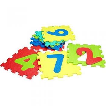 G-GL-05094 Vitamina G 9 Piezas número Puzzle Mat 32 x 32 x 1 cm, Multicolor, único