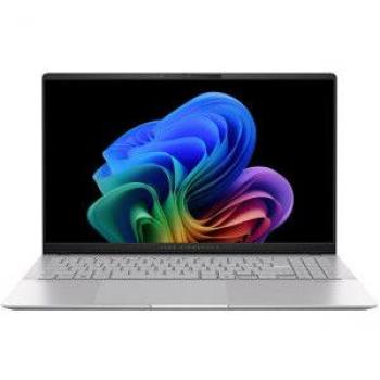 Asus Vivobook S 15 OLED 15.6 Snapdragon X1E-78-100, 16GB RAM, 512GB SSD, Plata