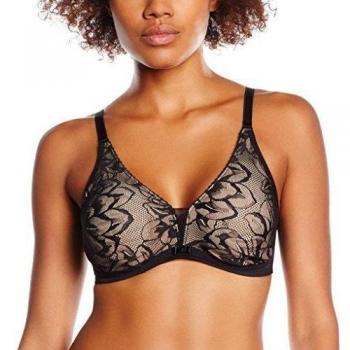 Lovable Reggiseno Senza Ferretto Tonic Lift Feminine Bikini, Negro