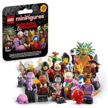 LEGO Minifigures Dungeons & Dragons 71047 - Mini Figuras Coleccionables, incluye 1 minifigura de 12 posibles (Hechicera Tiefling y Brujo Gith entre ellas), ideal para