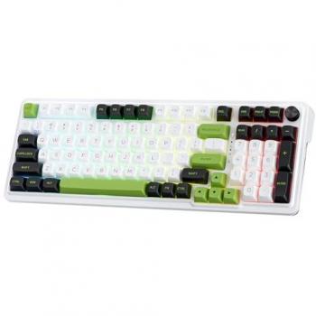 Redragon K686 PRO Wireless RGB Mechanical Keyboard with 98 Keys, Gasket Design, 3 Modes, PBT Keycaps, Hot-Swap Capability, and 5-Layer Noise Dampening