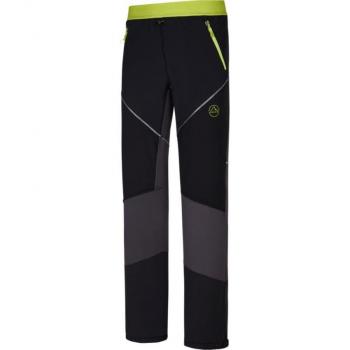Pantalones largos La Sportiva Kyril para hombre, color negro, talla L, características: diseño regular, ideal para actividades al aire libre