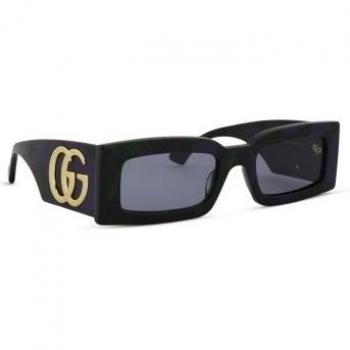 Gucci GG1425S 003 Sunglasses - Brown Female, Size: 53 MM