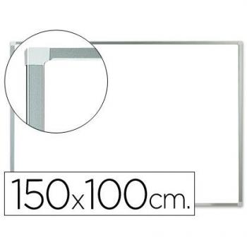Pizarra blanca lacada magnetica Q-Connect 150x100 cm