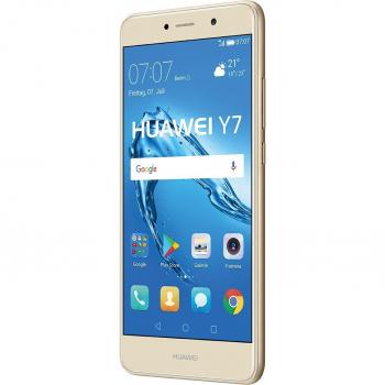 Huawei Y7 Dorado, Smartphone de 5.5, Dual SIM, 4G, con Cámara de 12/8MP, Procesador OC 1.4GHz, Memoria de 16GB y RAM de 2GB, Android 7 y Batería de 4000mAh