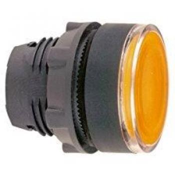 Schneider Electric ZB5AW353 Cabeza de Pulsador Iluminado Diámetro 22, Amarillo