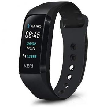 August Audar KERi-Pulsera Inteligente de Salud con Función de Tension Arterial Oxigeno Llamadas y Whatsapp Smartwatch Impermeable Compatible con Android&iOS