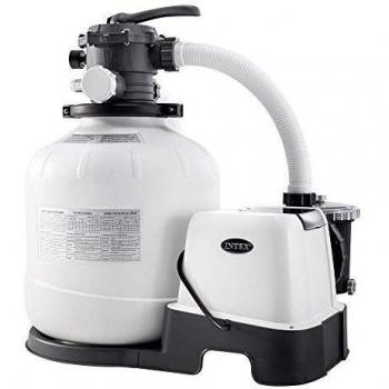 Intex 26680 Krystal Clear Sand Filter with Saltwater Chlorinator - 10 m³/h